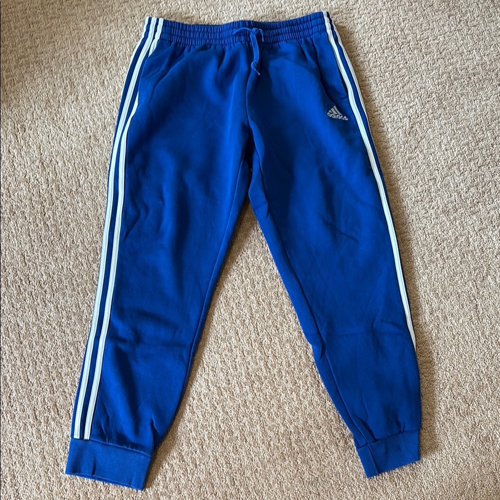 Euc Adidas Men’s Blue Track Pants
